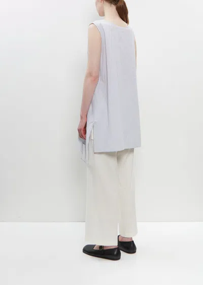 Y's Cotton Poplin Handkerchief Blouse In Off White 1