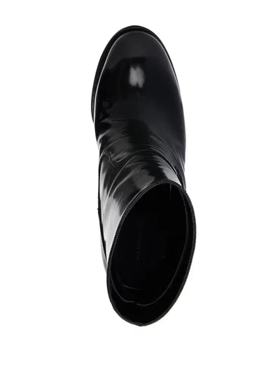 Alexander Mcqueen Elevated Platform Boots With 12 Cm Heel For Women