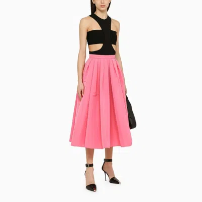 Alexander Mcqueen Harness Aio Resp Viscose Compa In Black