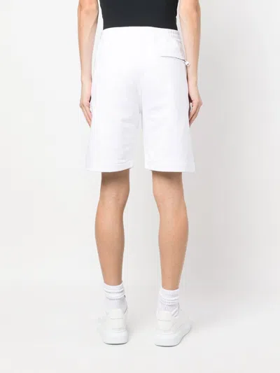 Alexander Mcqueen Graffiti-print Cotton Track Shorts