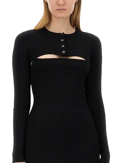 Alexander Wang Elasticized Mini Dress