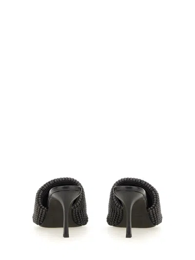 Alexander Wang Black Heiress Heeled Sandals