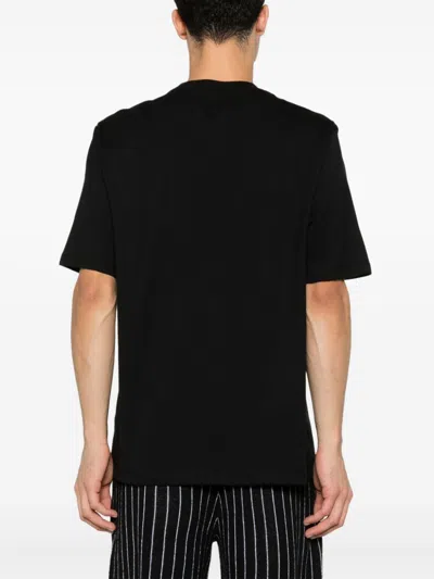 Amiri Mens Black Oval Short-sleeves Relaxed-fit Cotton-jersey T-shirt