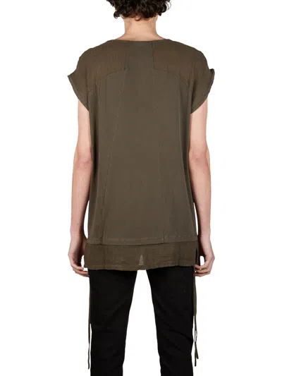 Andrea Ya'aqov Cotton And Linen Tank Top