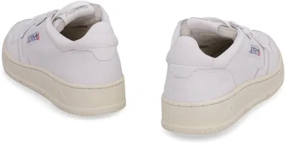 Autry Medalist Low-top Bicolor Leather Sneakers