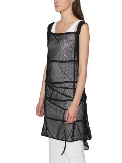 A_me Long Mesh Sweater