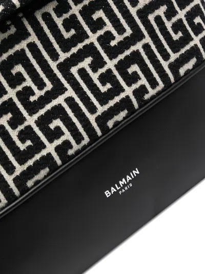 Balmain 1945 City Backpack-jacquard Monogra