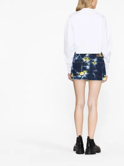 Balmain Women Logo Organic Cotton Cropped Sweatshirt