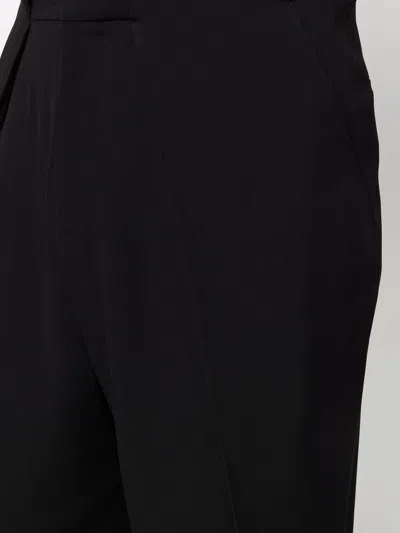 Balmain Man Pants Black Size 36 Viscose