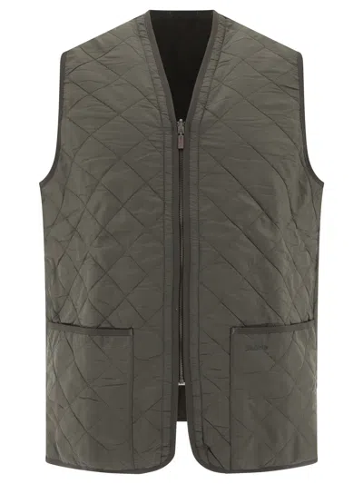 Barbour Sleevelees Quilted Jacket Polarquilt Waist