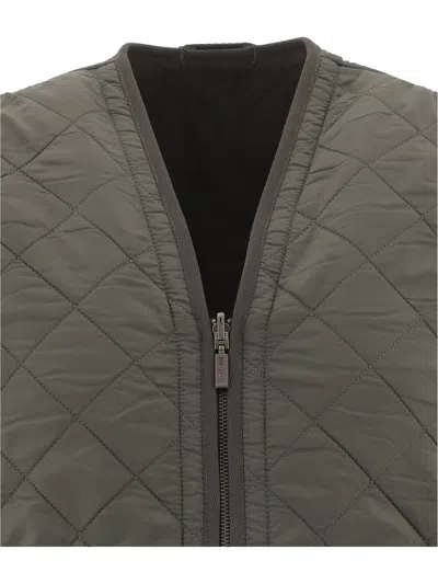 Barbour Sleevelees Quilted Jacket Polarquilt Waist