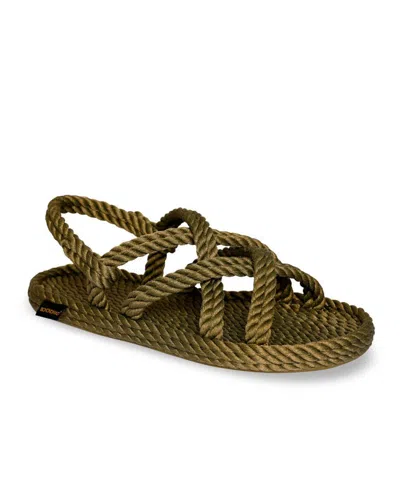 Bohonomad Bodrum Platform Sandals Khaki