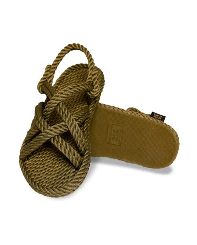 Bohonomad Bodrum Platform Sandals Khaki