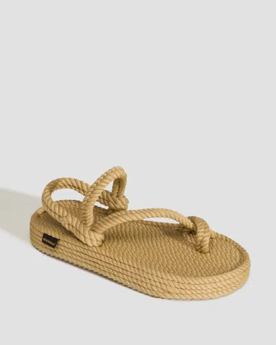 Bohonomad Woman Espadrilles Beige Size 11 Polypropylene