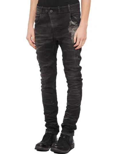 Boris Bidjan Saberi Men's Denim Stone Washed Trousers