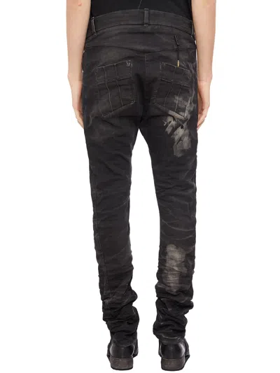 Boris Bidjan Saberi Men's Denim Stone Washed Trousers