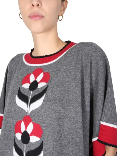 Boutique Moschino Geometric Wool T-shirt