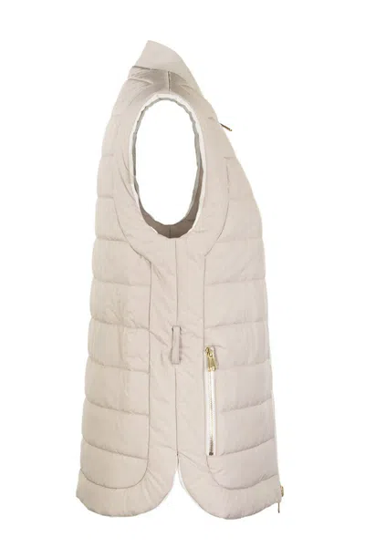 Brunello Cucinelli Women's Down Sleeveless Jacket
