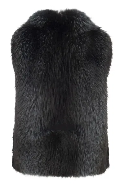 Brunello Cucinelli Fox Fur Vest
