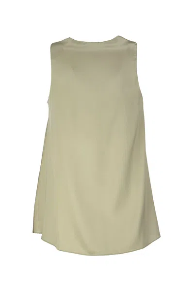 Brunello Cucinelli Silk V-neck Top