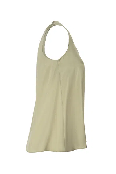 Brunello Cucinelli Silk V-neck Top
