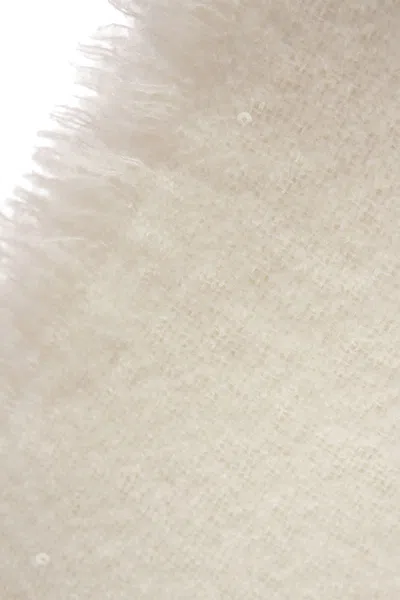 Brunello Cucinelli Soft Dazzling Cashmere And Silk Scarf