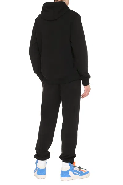 Burberry Black Cotton Sweatshirt In Black