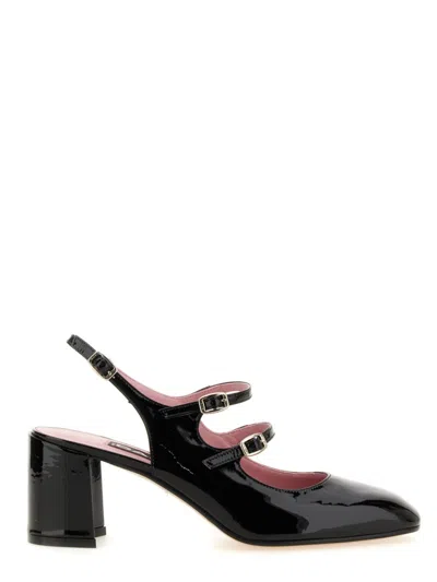 Carel Paris Banana Patent Leather Slingback Pumps