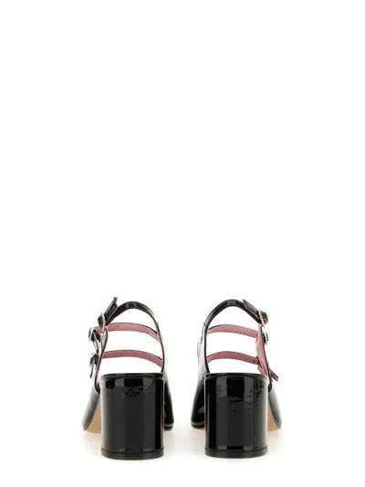 Carel Paris Banana Patent Leather Slingback Pumps