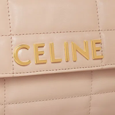 Celine Luxurious Beige Shoulder Handbag For Fashion-forward Women