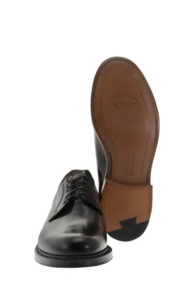 Church's Black Leather Lace Up Shoes