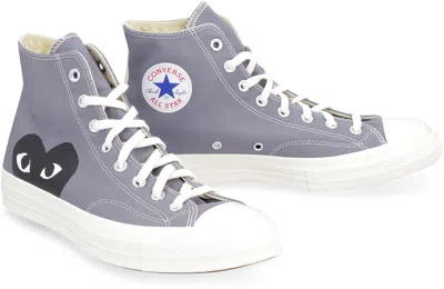 Comme Des Garçons Play X Converse High-top Heart Chuck 70 Sneakers In Multi
