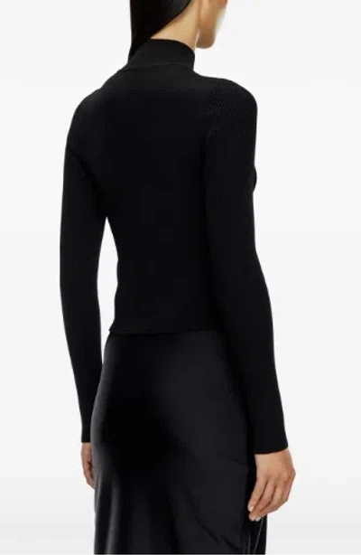 Diesel Slim Fit 83% Viscose, 17% Polyester Sweater