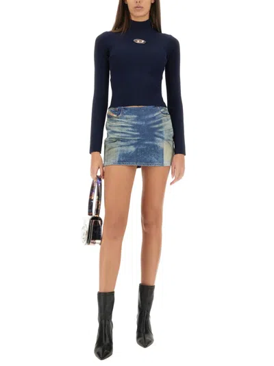 Diesel Slim Fit 83% Viscose, 17% Polyester Sweater