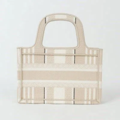 Dior Women's Canvas Top-handle Handbag