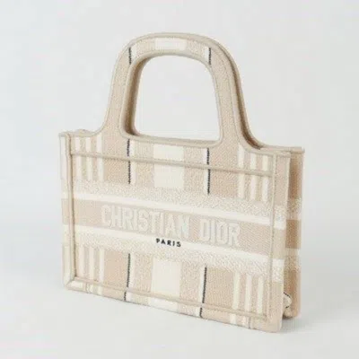 Dior Women's Canvas Top-handle Handbag