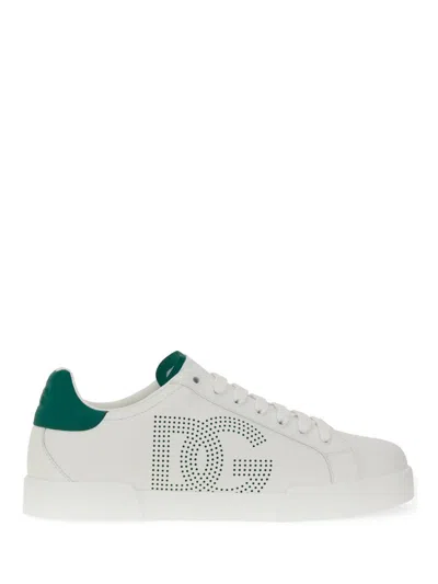 Dolce & Gabbana Portofino Leather Low-top Sneakers