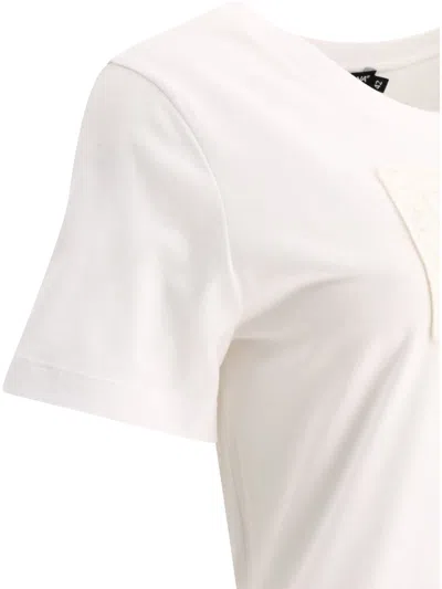 Dolce & Gabbana T-shirt With Logo Patch T-shirts White