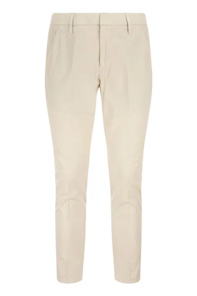 Dondup Alfredo - Slim-fit Cotton Trousers
