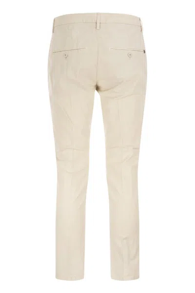 Dondup Alfredo - Slim-fit Cotton Trousers
