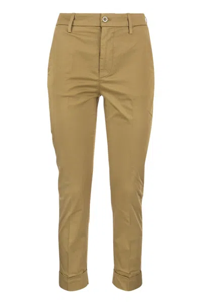 Dondup Erin - Slim Cotton Trousers