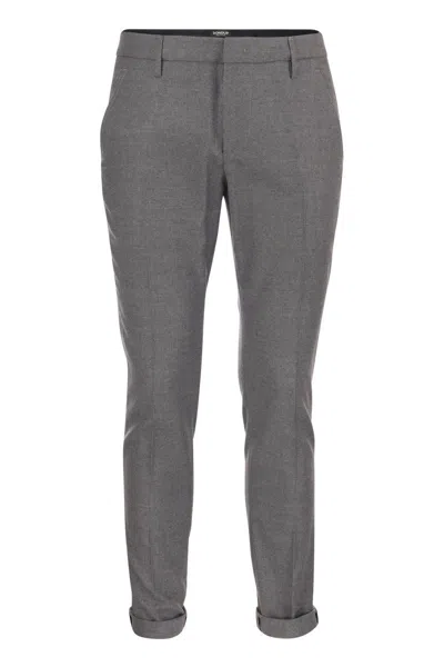 Dondup Mid-rise Slim-fit Tailored Trousers