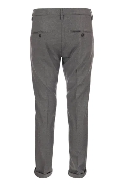 Dondup Mid-rise Slim-fit Tailored Trousers