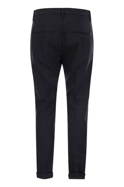 Dondup Roll-up Cuffs Tailored Trousers