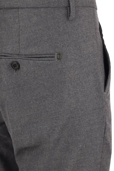 Dondup Mid-rise Slim-fit Tailored Trousers