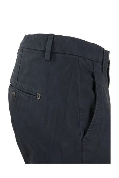 Dondup Men's Gaubert - Slim-fit Gabardine Trousers