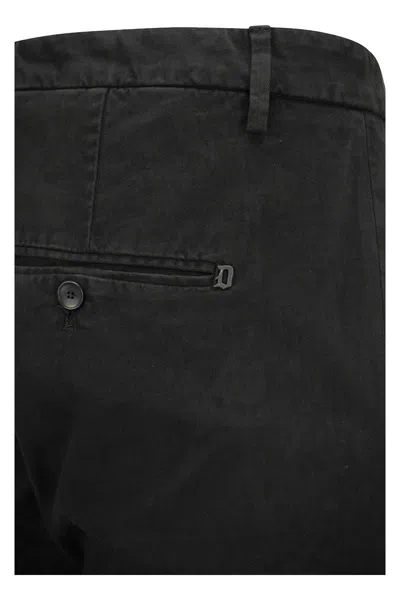 Dondup Slim Fit Trousers Belt Loops