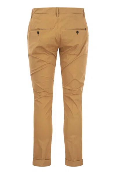 Dondup Men's Gaubert - Slim-fit Trousers In Brown