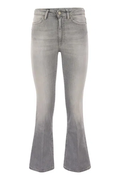 Dondup Mandy - Super Skinny Bootcut Jeans In Stretch Denim