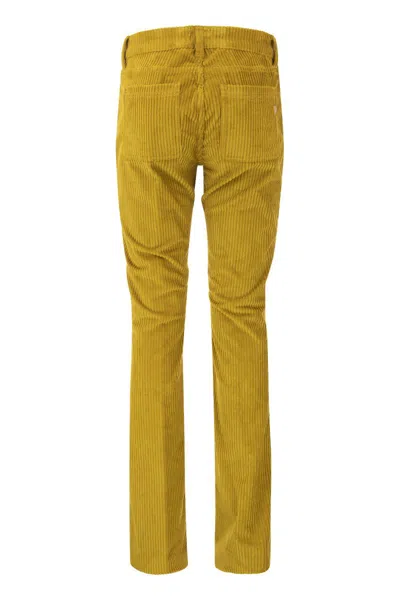 Dondup Newmolly - Velvet Bootcut Trousers
